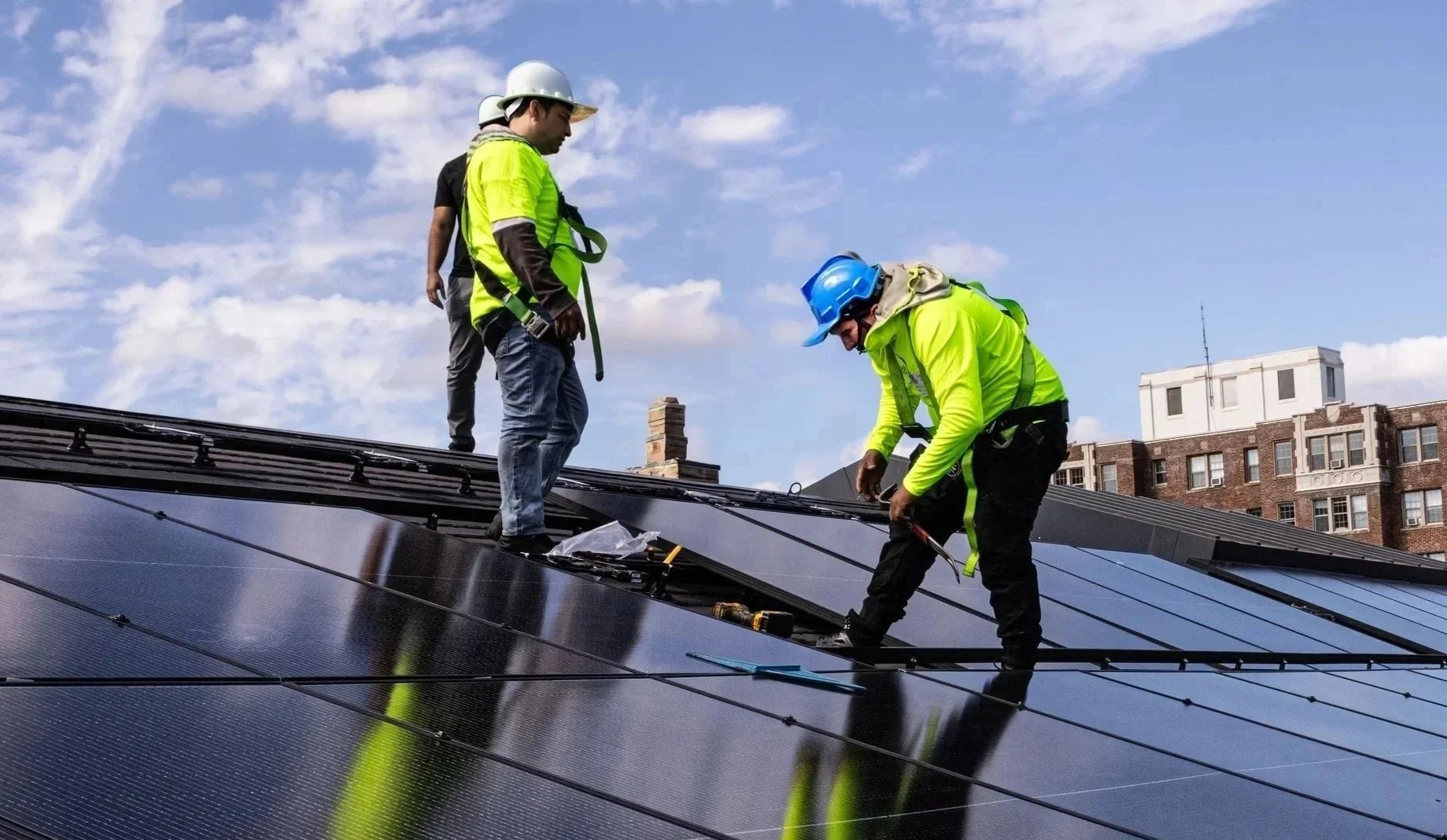 Solar Solution DC crew